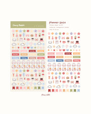 Planner Deco Sticker Sheet no.137 by Cherry Rabbit | Papertail Fox
