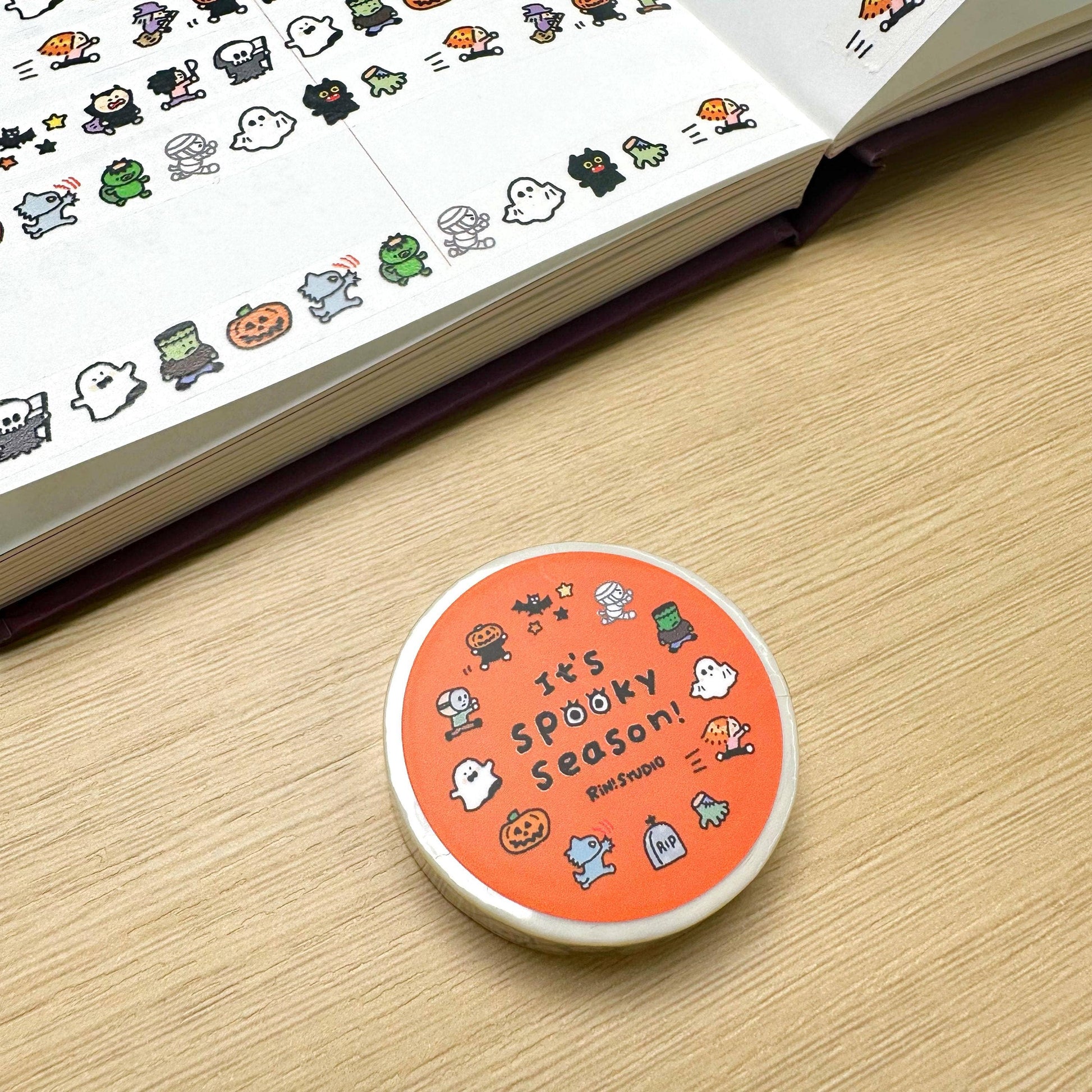 Halloween Mini Washi Tape by RiN! Studio | Papertail Fox