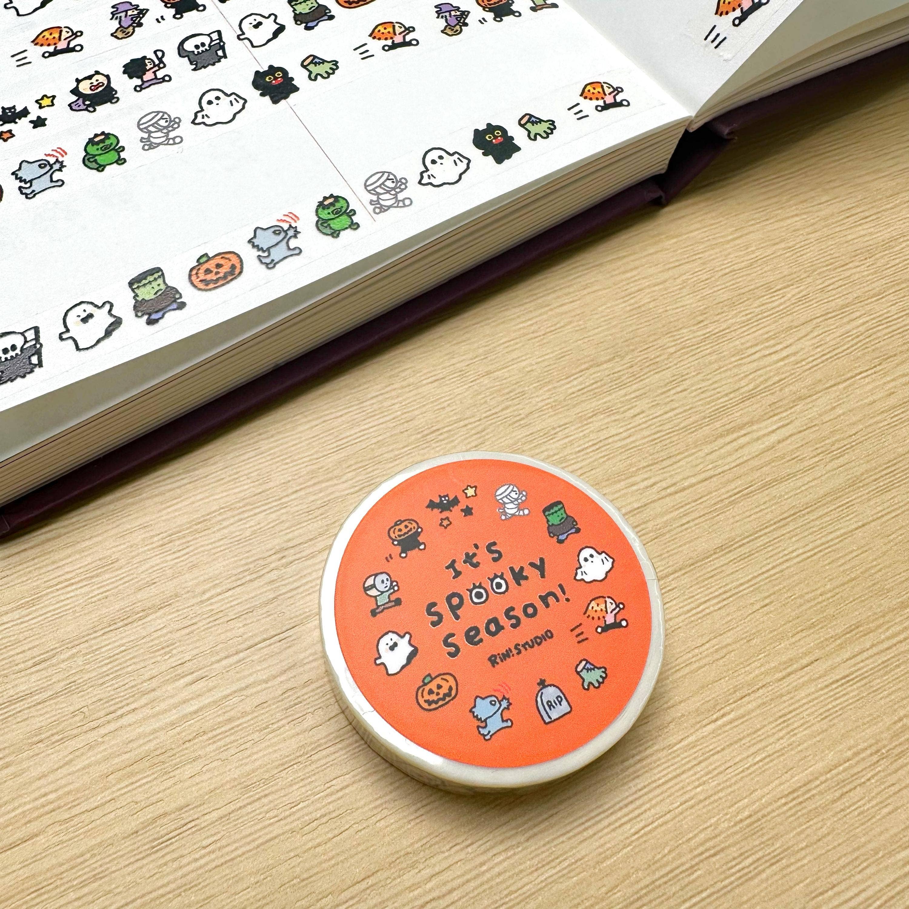 Halloween Mini Washi Tape by RiN! Studio | Papertail Fox