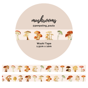 Mushrooms Washi Tape by Penpaling Paula | Papertail Fox