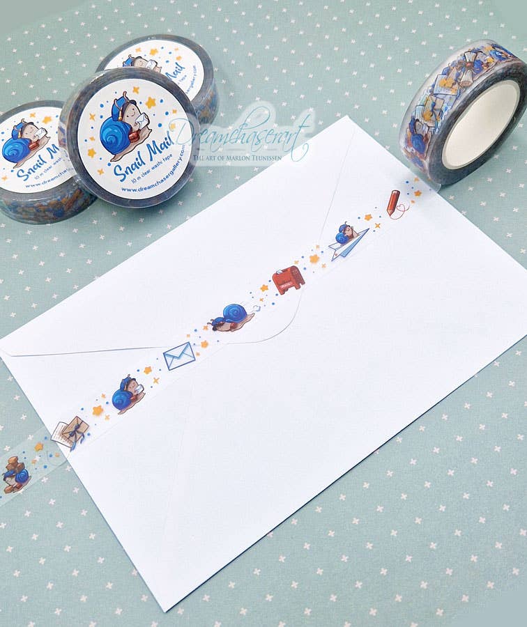 Snail Mail Clear Tape | Dreamchaserart