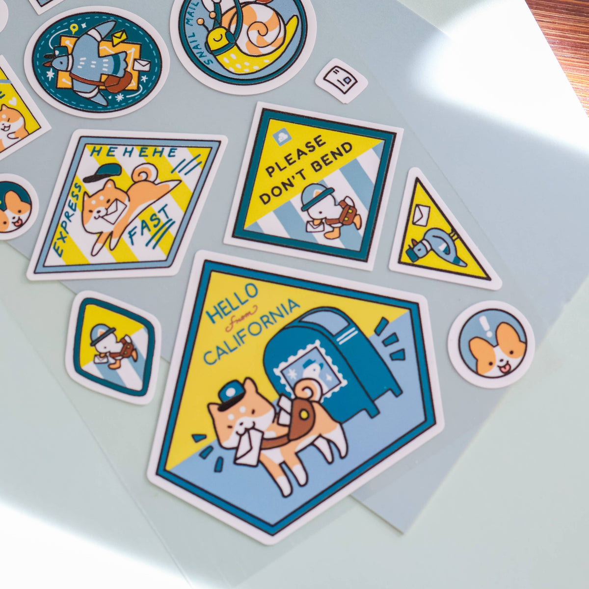 Delivery Service Clear Sticker Sheet | Thousand Skies