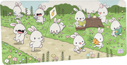 Bunny Kawaii Deskmat by CutieSquad | Papertail Fox