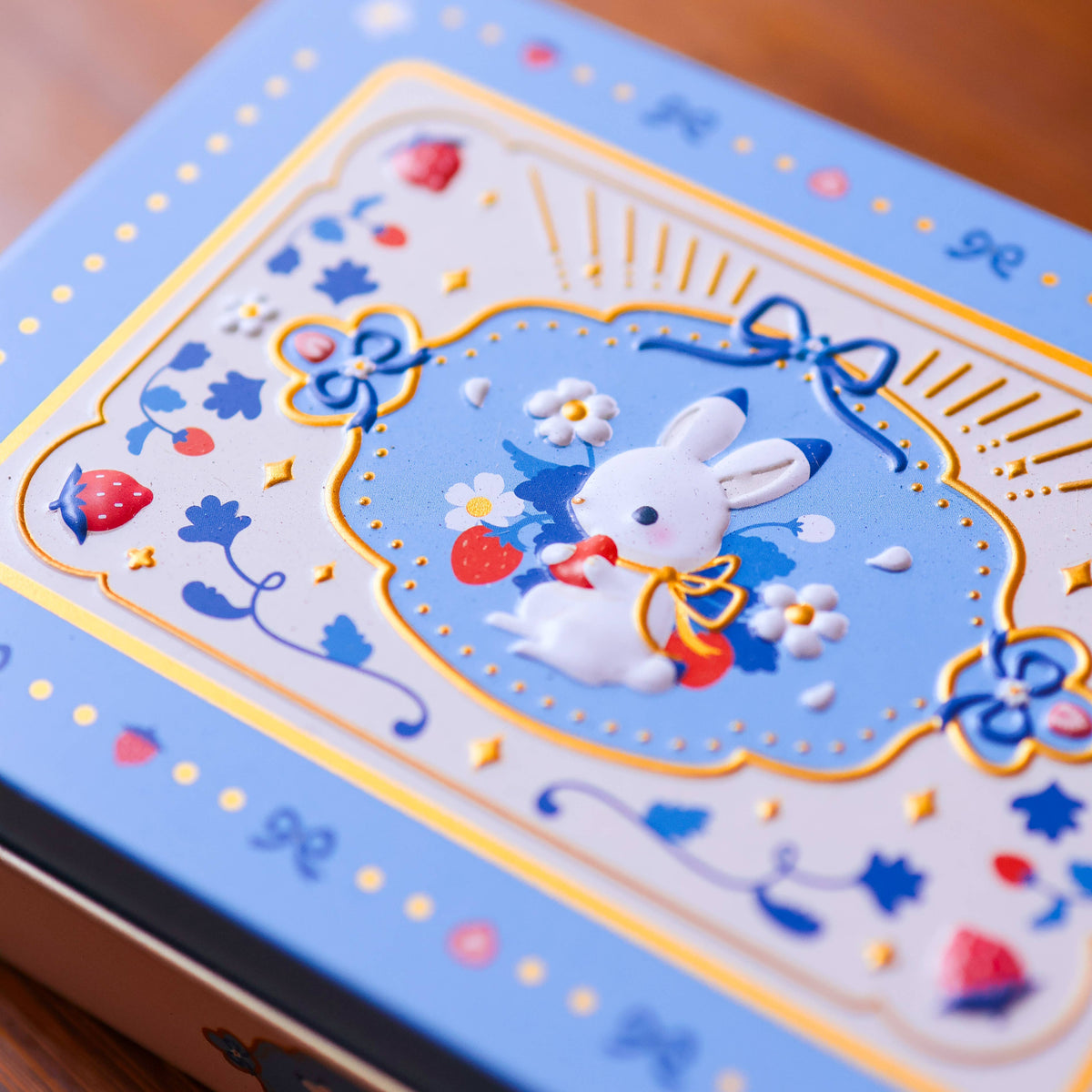 Strawberry Bunny Mystery Stamp Tin | Thousand Skies