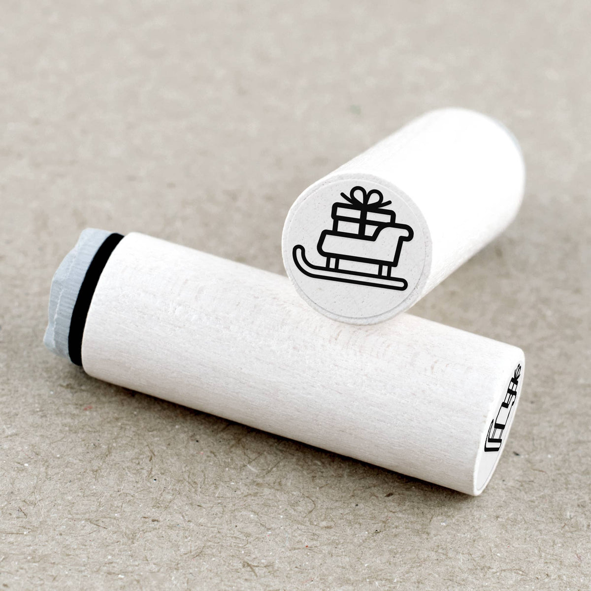Gift Sleigh Mini Stamp by Merry & Bright | Papertail Fox