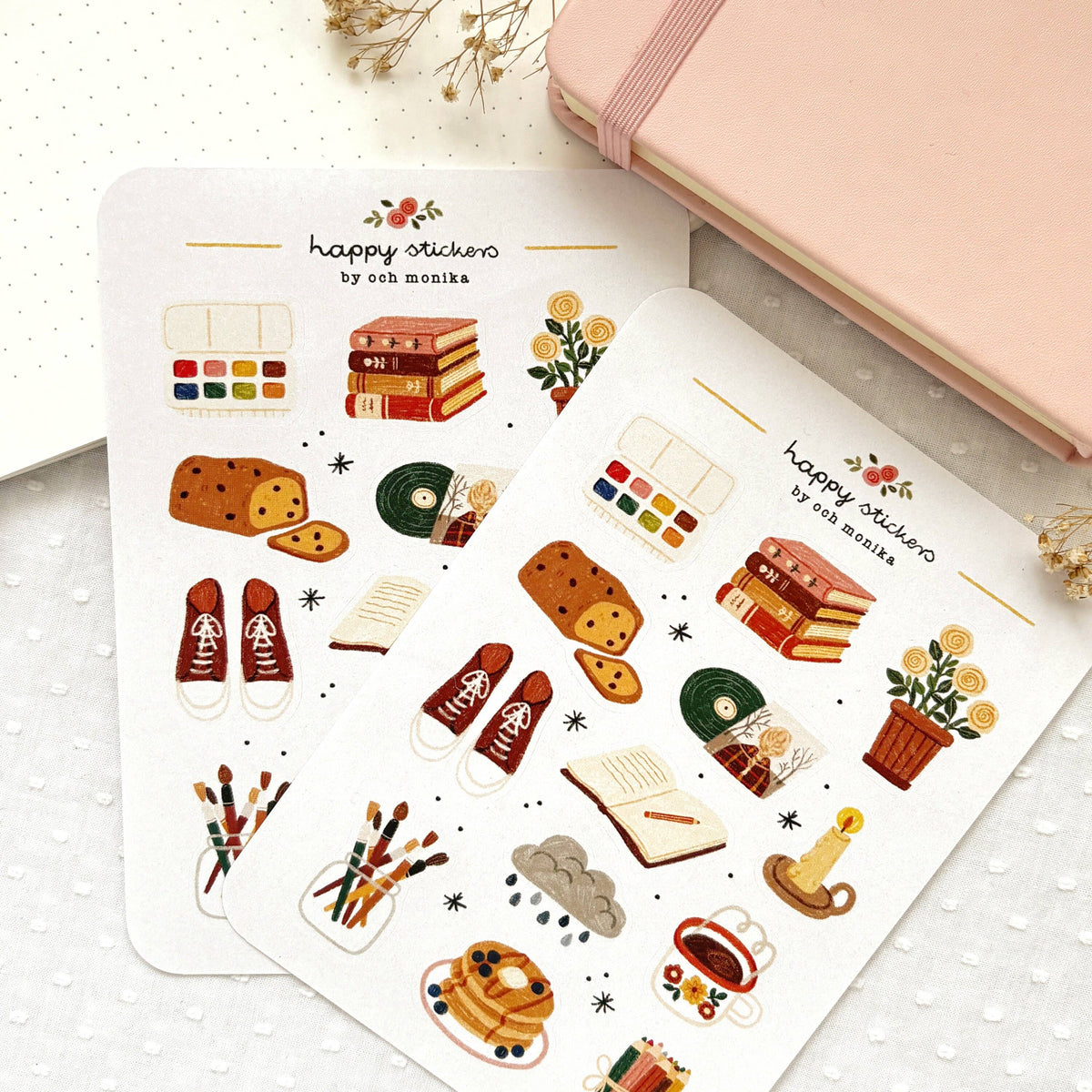Rainy Morning Sticker Sheet | Och Monika