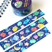 Space Frogs Washi Tape | Robot Dance Battle - Papertail Fox