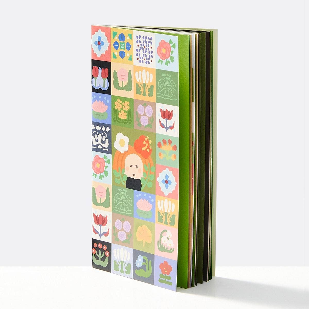 Quiet Garden Traveler's Notebook Insert by RiN! Studio | Papertail Fox
