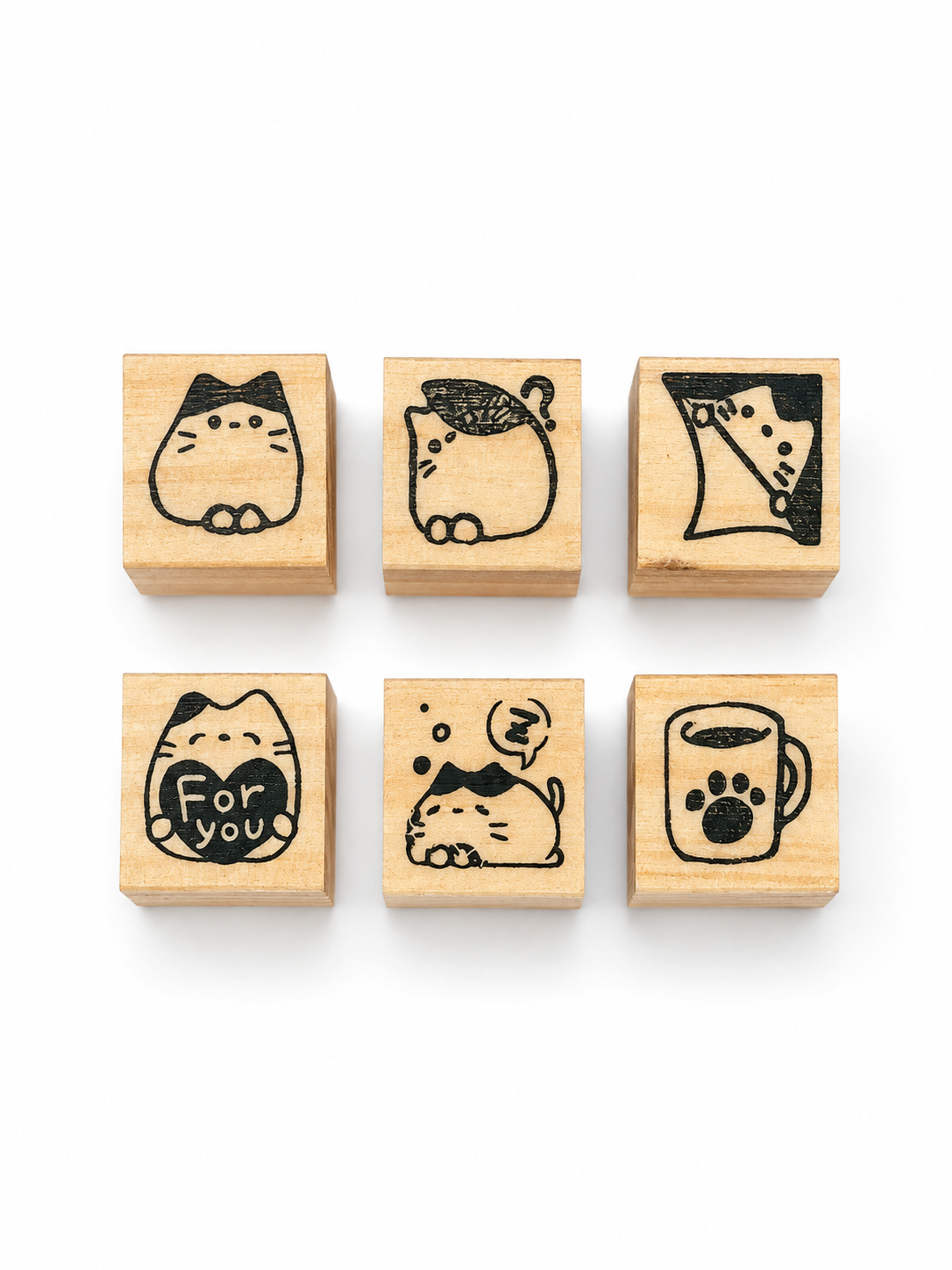 Cat Mini Stamp Set | Avec Amour