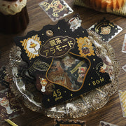 Cafe à la Mode Flake Stickers Brown by BGM | Papertail Fox