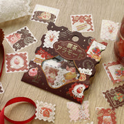 Cafe à la Mode Flake Stickers Red by BGM | Papertail Fox