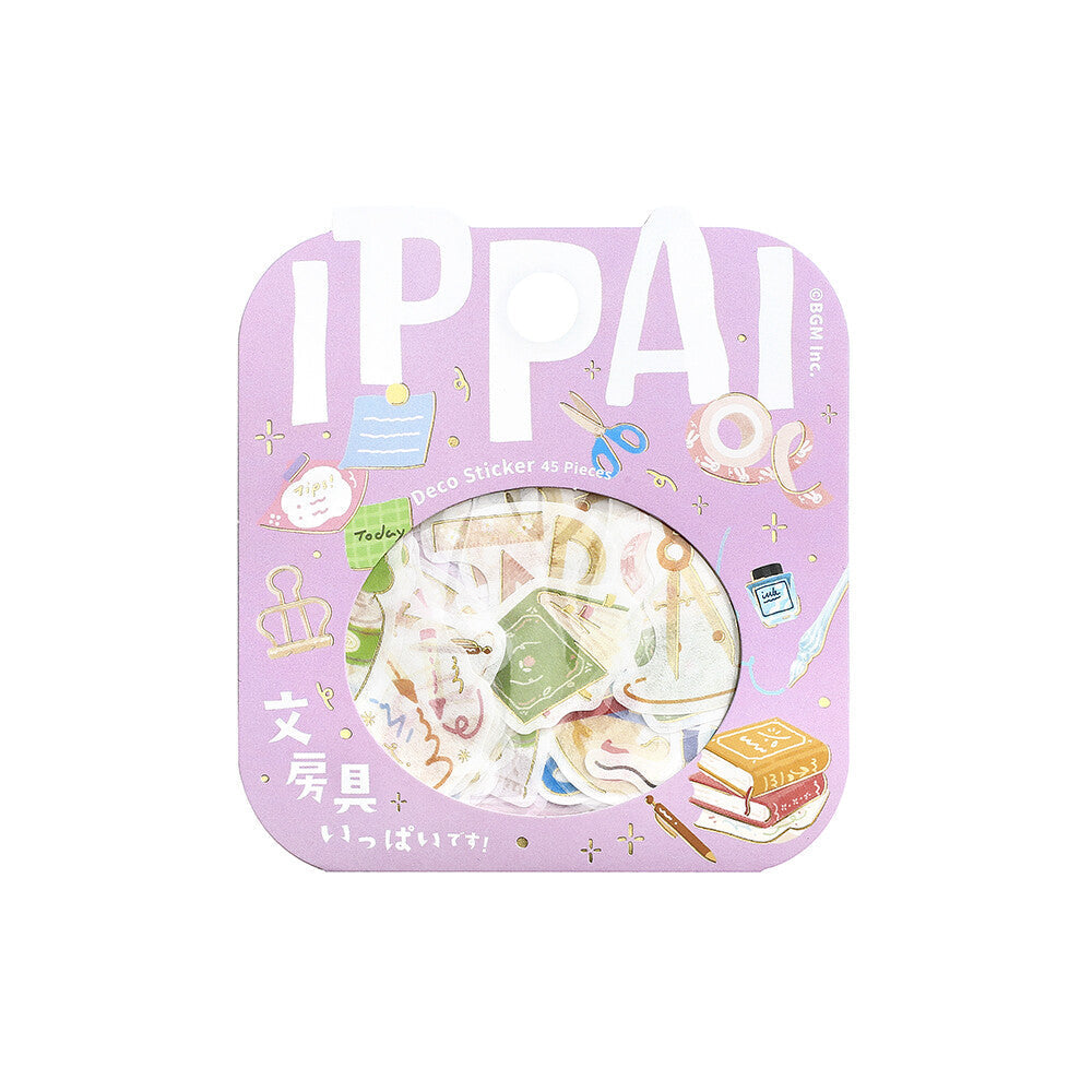 IPPAI Foil Flake Stickers - Lots of Stationery