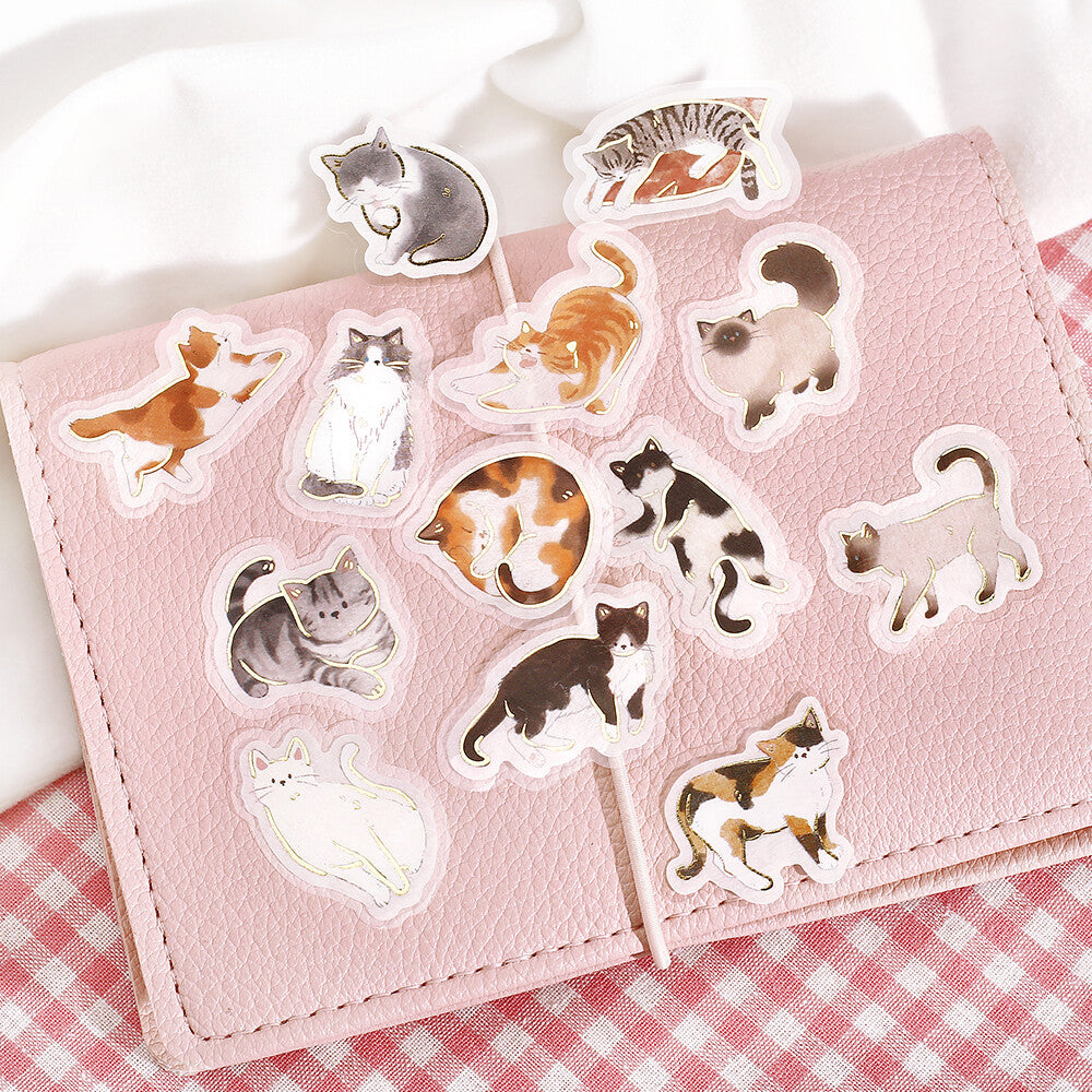 IPPAI Foil Flake Stickers - Lots of Cats Vol. 2