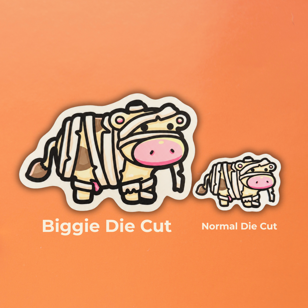 Mummy Cow Haunted Harvest Biggie Die Cut | Papertail Fox