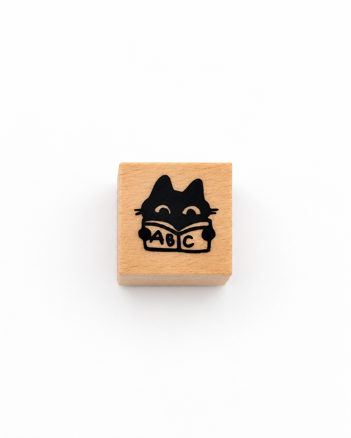 Reading Cat Mini Stamp by Avec Amour | Papertail Fox