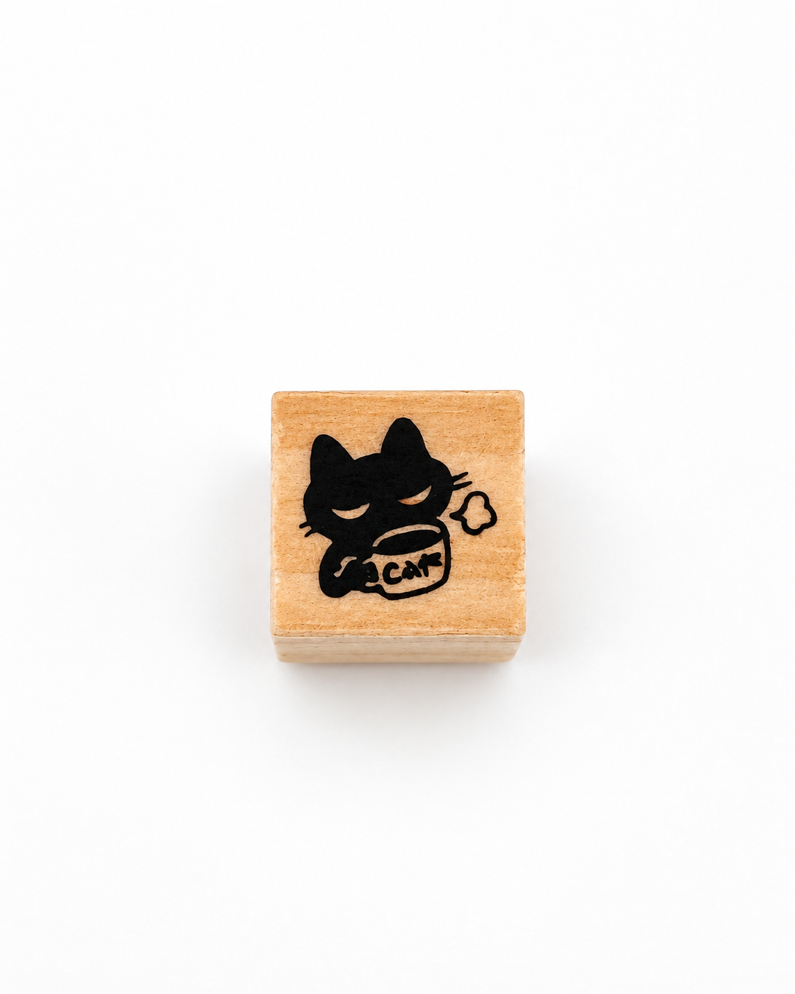 Café Cat Mini Stamp by Avec Amour | Papertail Fox