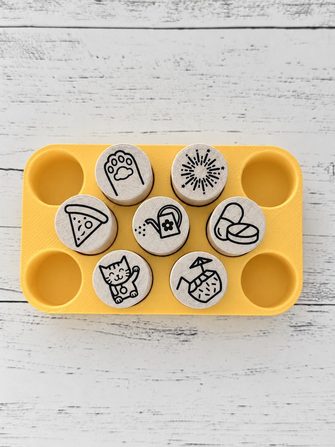 Mini Stamp Holder for Merry & Bright Stamps | Papertail Fox
