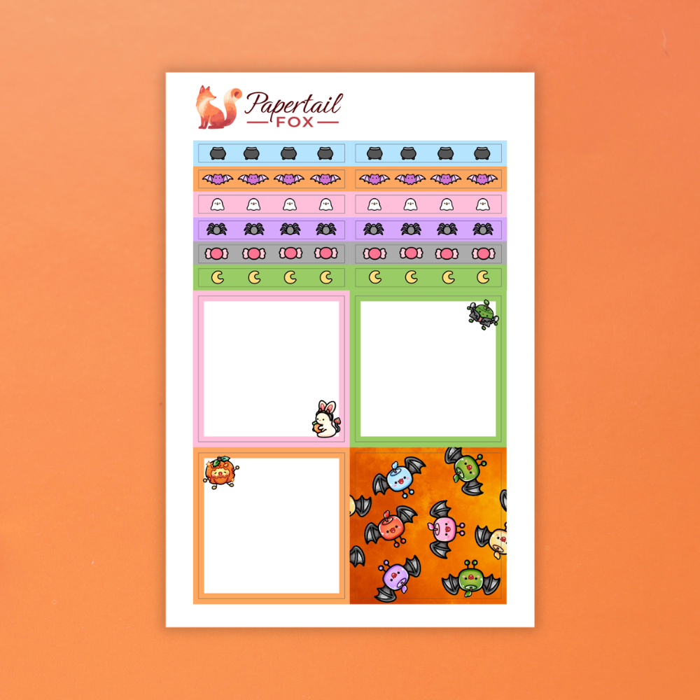 Haunted Harvest 4 Sheet Deco Bundle | Papertail Fox