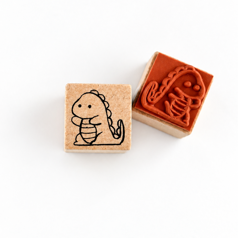 Dinosaur Mini Stamp | Avec Amour
