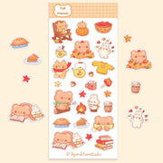 Fall Friends Sticker Sheet | Lily and Stars Studio