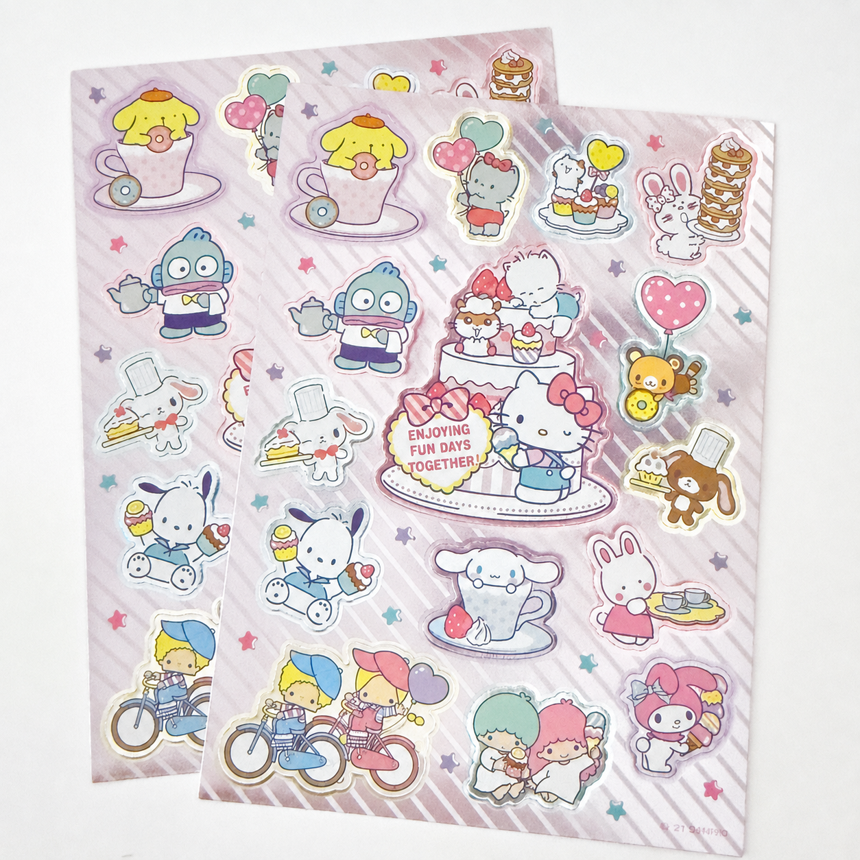 Sanrio Characters Volume Sticker Set 078255