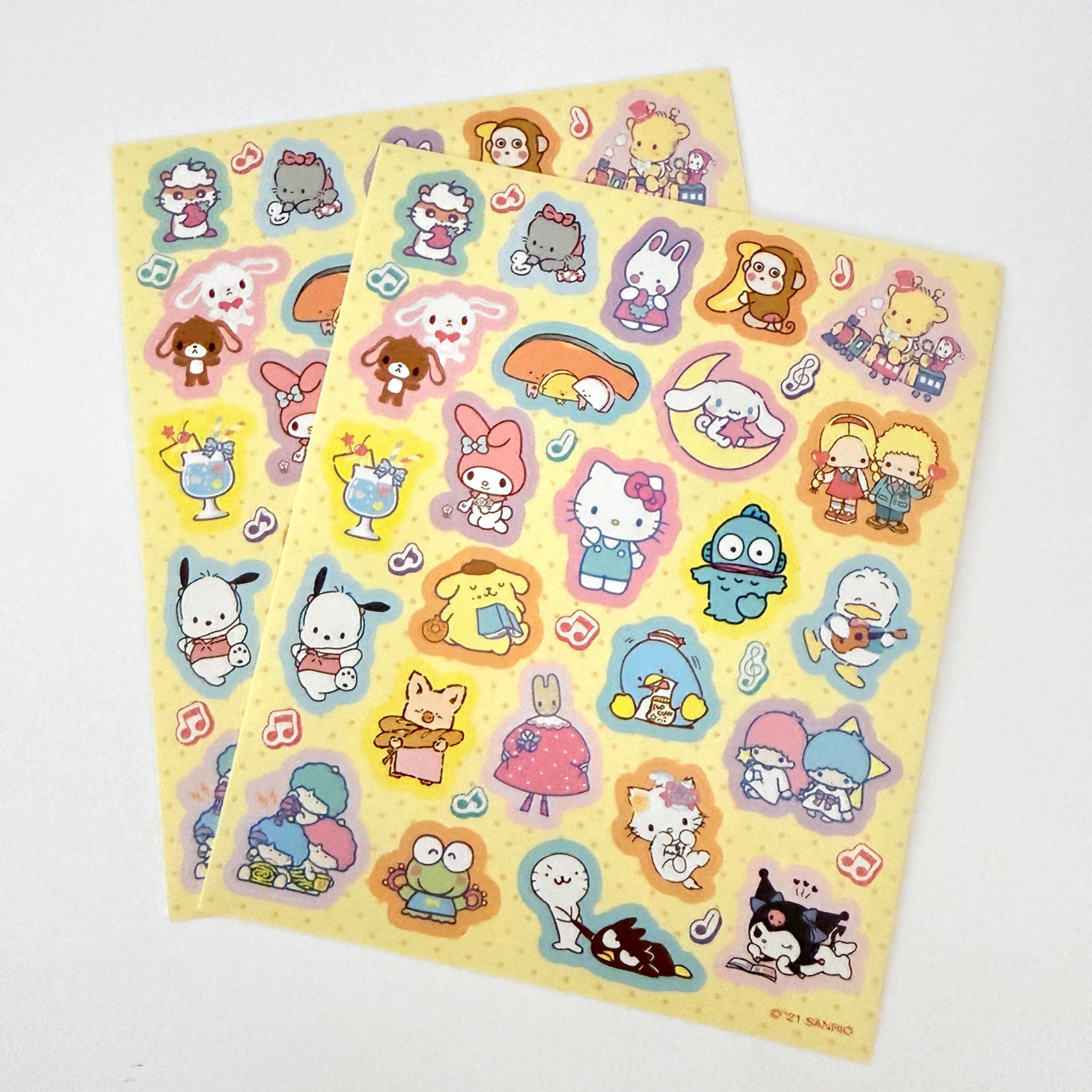 Sanrio Characters Volume Sticker Set 078255