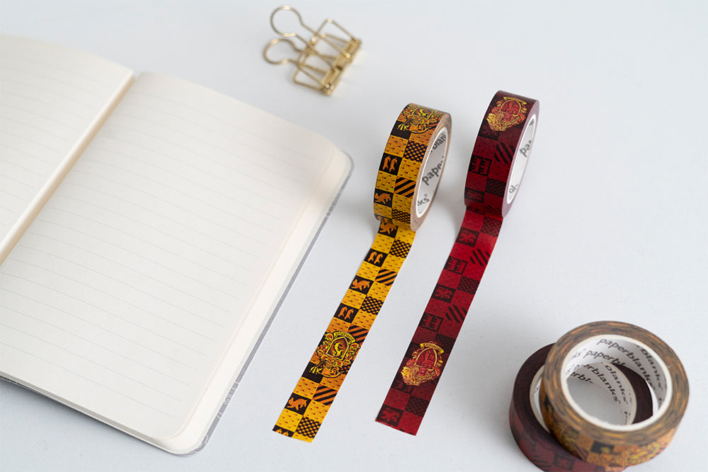 Gryffindor & Hufflepuff Washi Tape | Paperblanks
