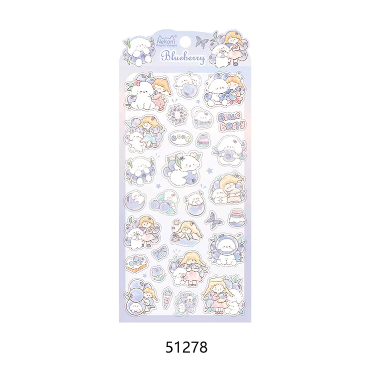 Flower Know Fruit Series Decorative Stickers | Nekoni