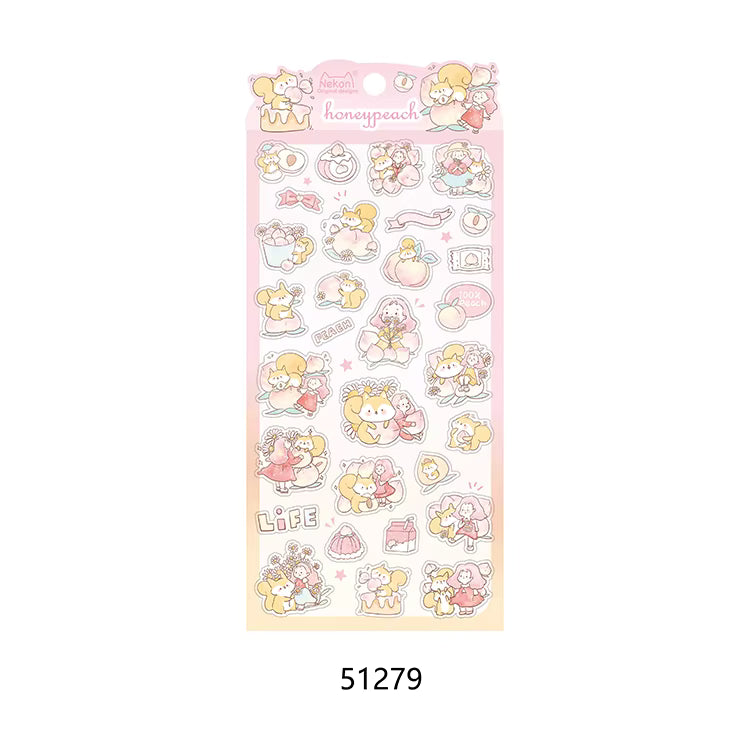 Flower Know Fruit Series Decorative Stickers | Nekoni