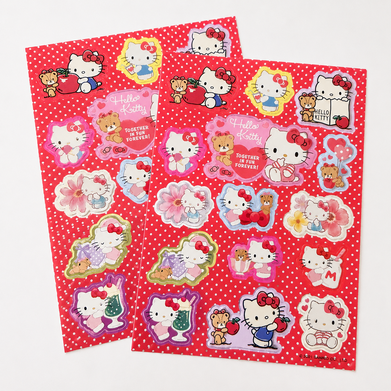 Hello Kitty Volume Sticker Set 078026