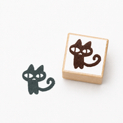 Black Cat Mini Stamp | Avec Amour