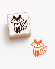 Fox Mini Stamp | Avec Amour