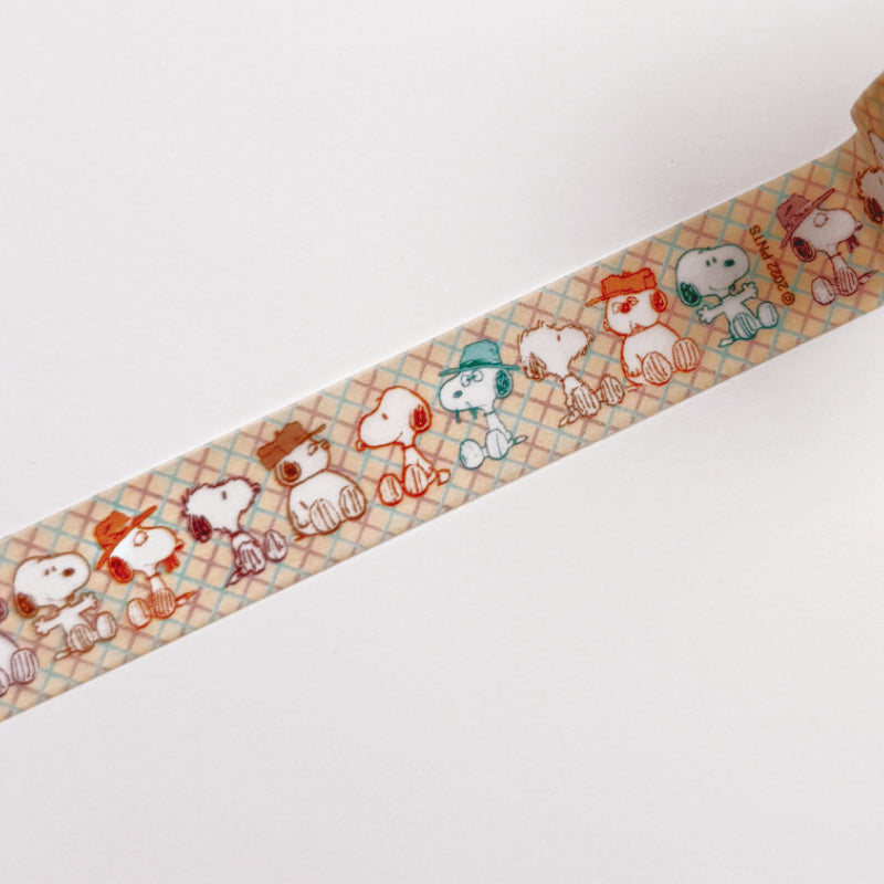 mt Peanuts Snoopy Brothers Washi Tape | 15mm x 7m | Japan