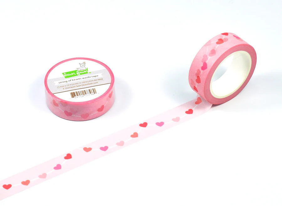 String of Hearts Washi Tape