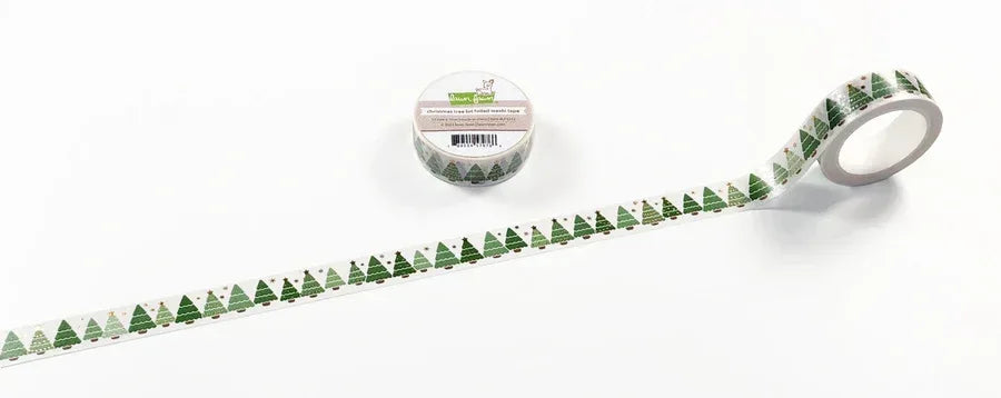 Christmas Tree Lot Foil Washi Tape - Papertail Fox