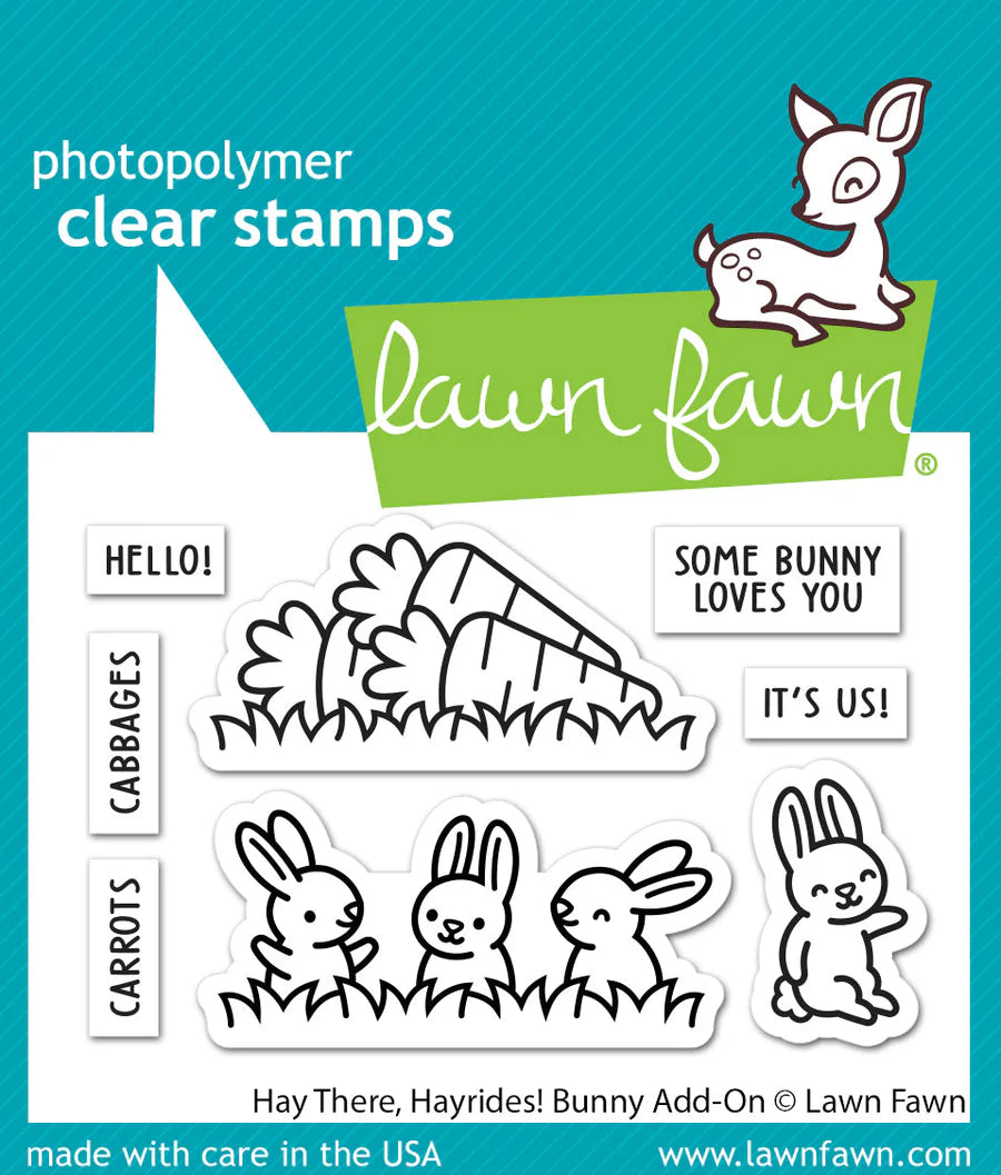 Lawn Fawn Bunnies Mini Stamp Set
