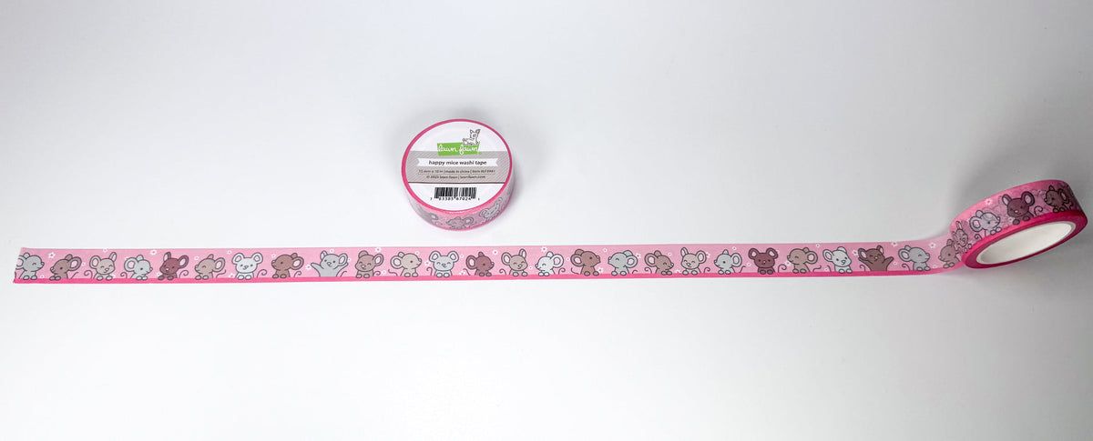 Happy Mice Washi Tape by Lawn Fawn | Papertail Fox