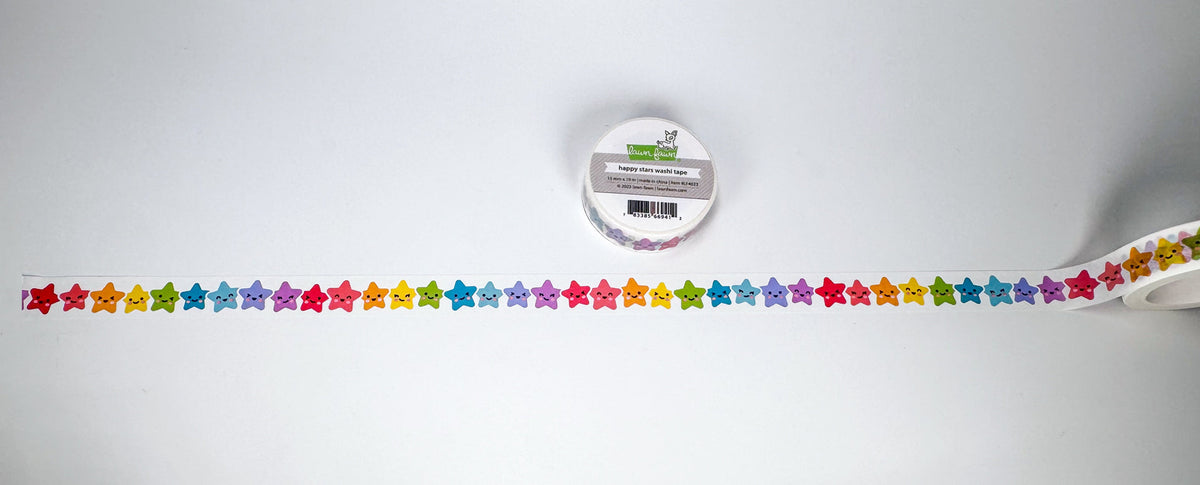 Happy Stars Washi Tape by Lawn Fawn | Papertail Fox