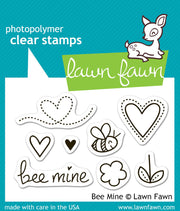 Lawn Fawn Bee Mine Mini Stamp Set