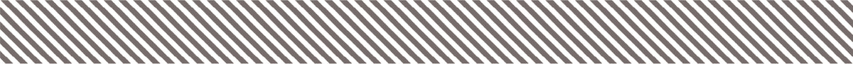 Fine Stripe Silver Washi Tape | MT Tapes
