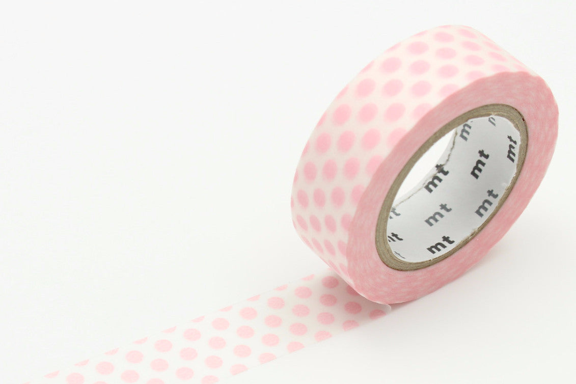 Dot Strawberry Milk Washi Tape by MT Tapes | Papertail Fox
