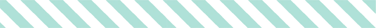 Stripe Mint Blue Washi Tape | MT Tapes