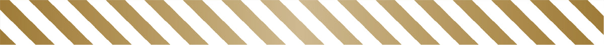 Stripe Gold Washi Tape | MT Tapes