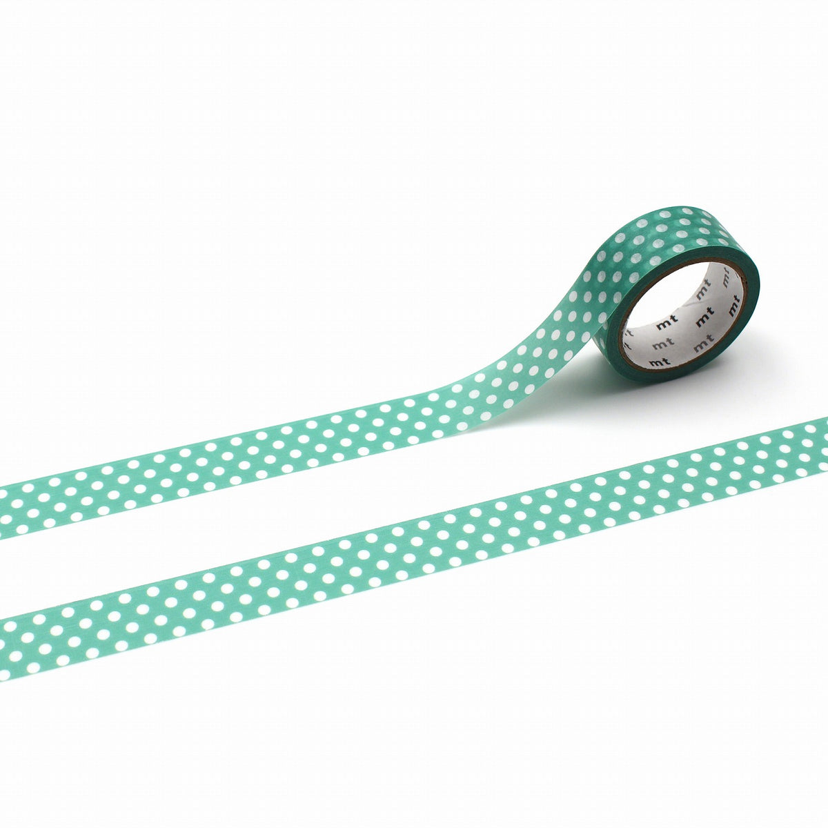 Dot Emerald Green Washi Tape by MT Tapes | Papertail Fox