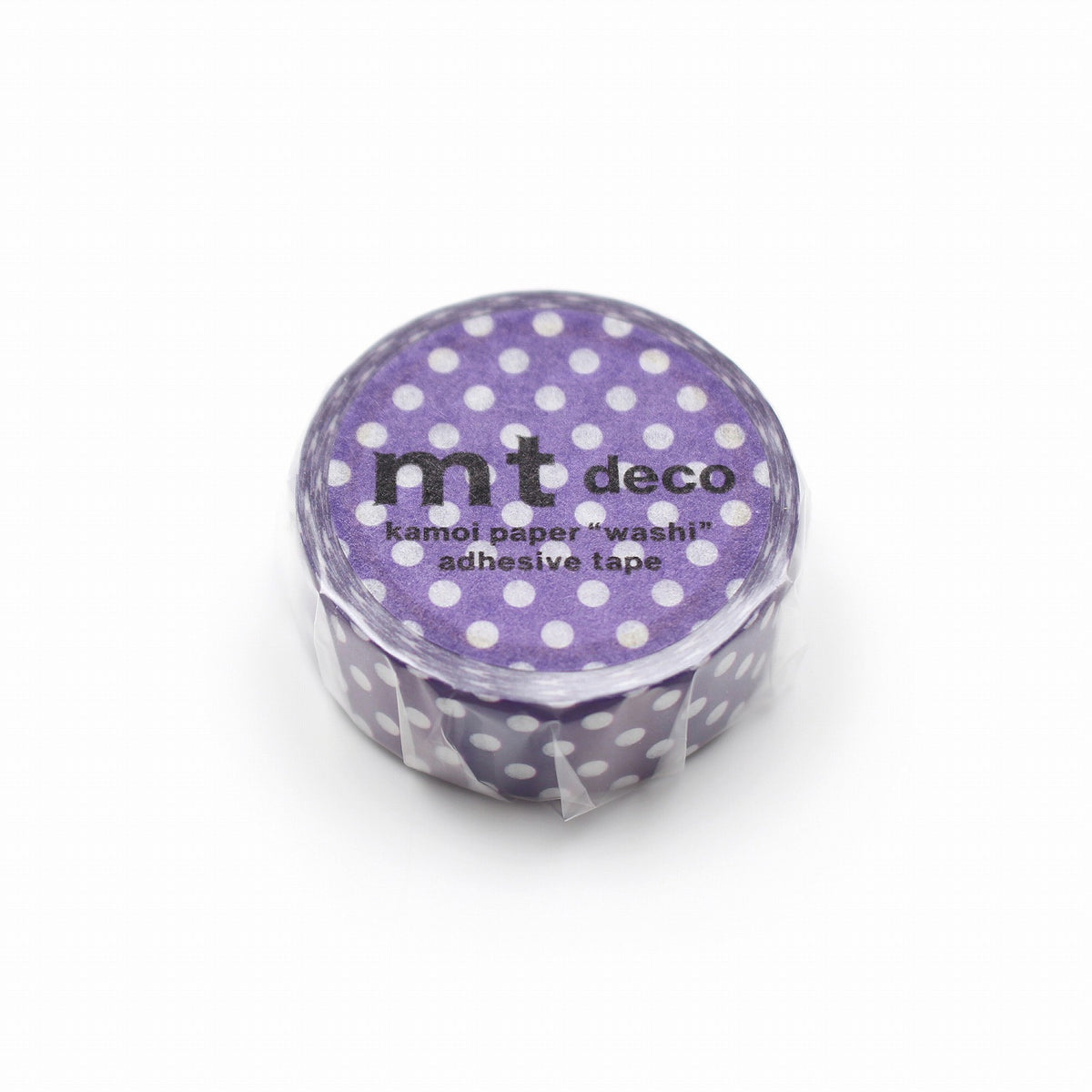 Dot Deep Purple Washi Tape | MT Tapes