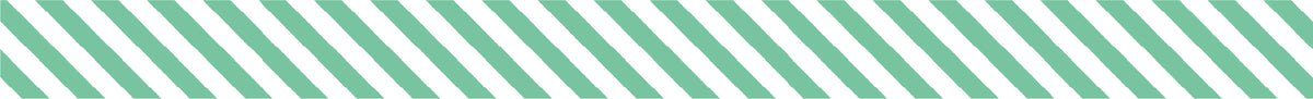 Stripe Emerald Green Washi Tape | MT Tapes