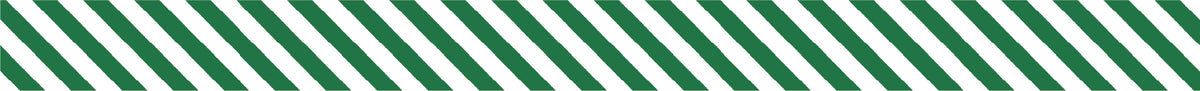 Stripe Deep Green Washi Tape | MT Tapes