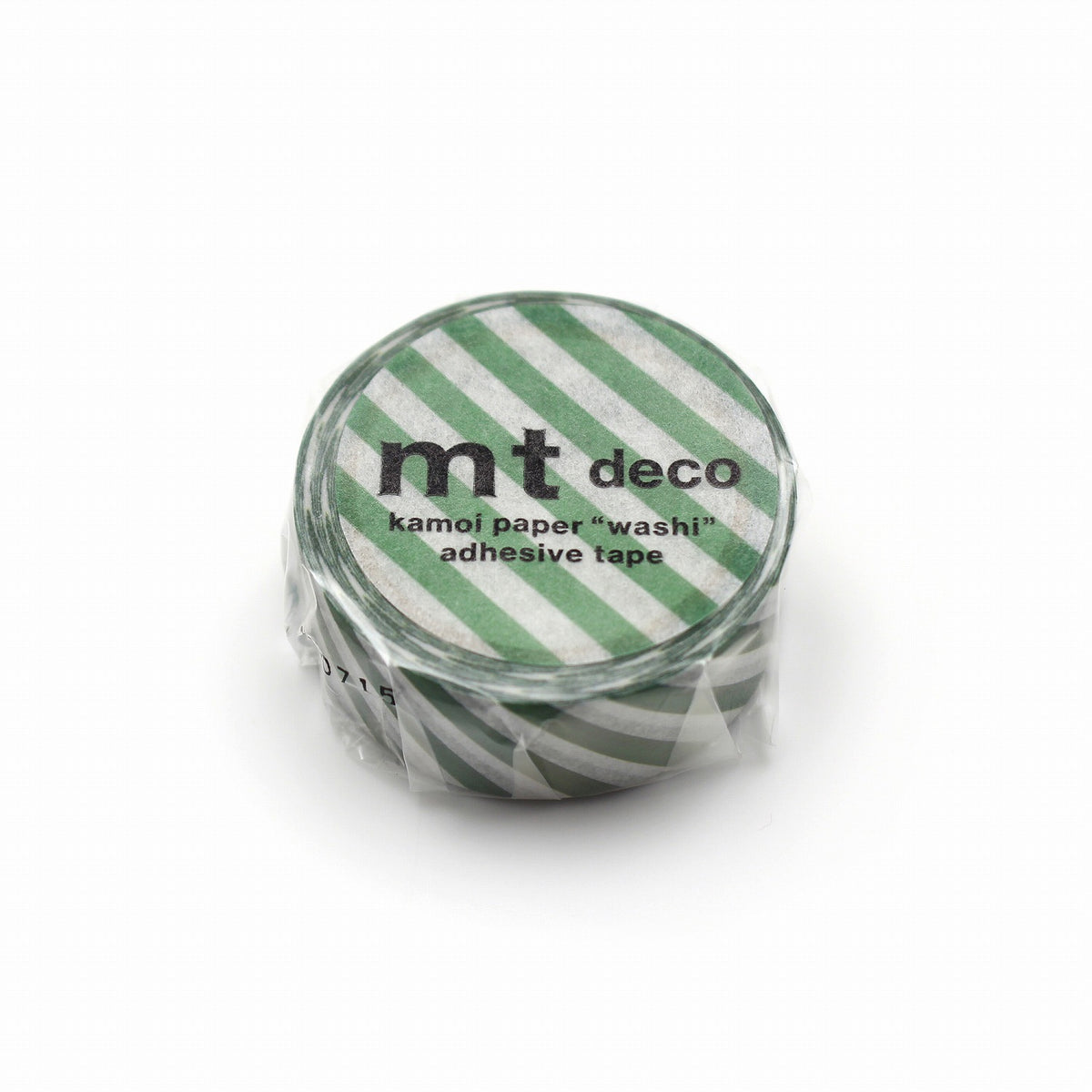 Stripe Deep Green Washi Tape | MT Tapes