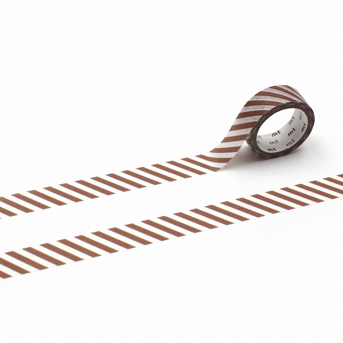 Stripe Brown Washi Tape by MT Tapes | Papertail Fox
