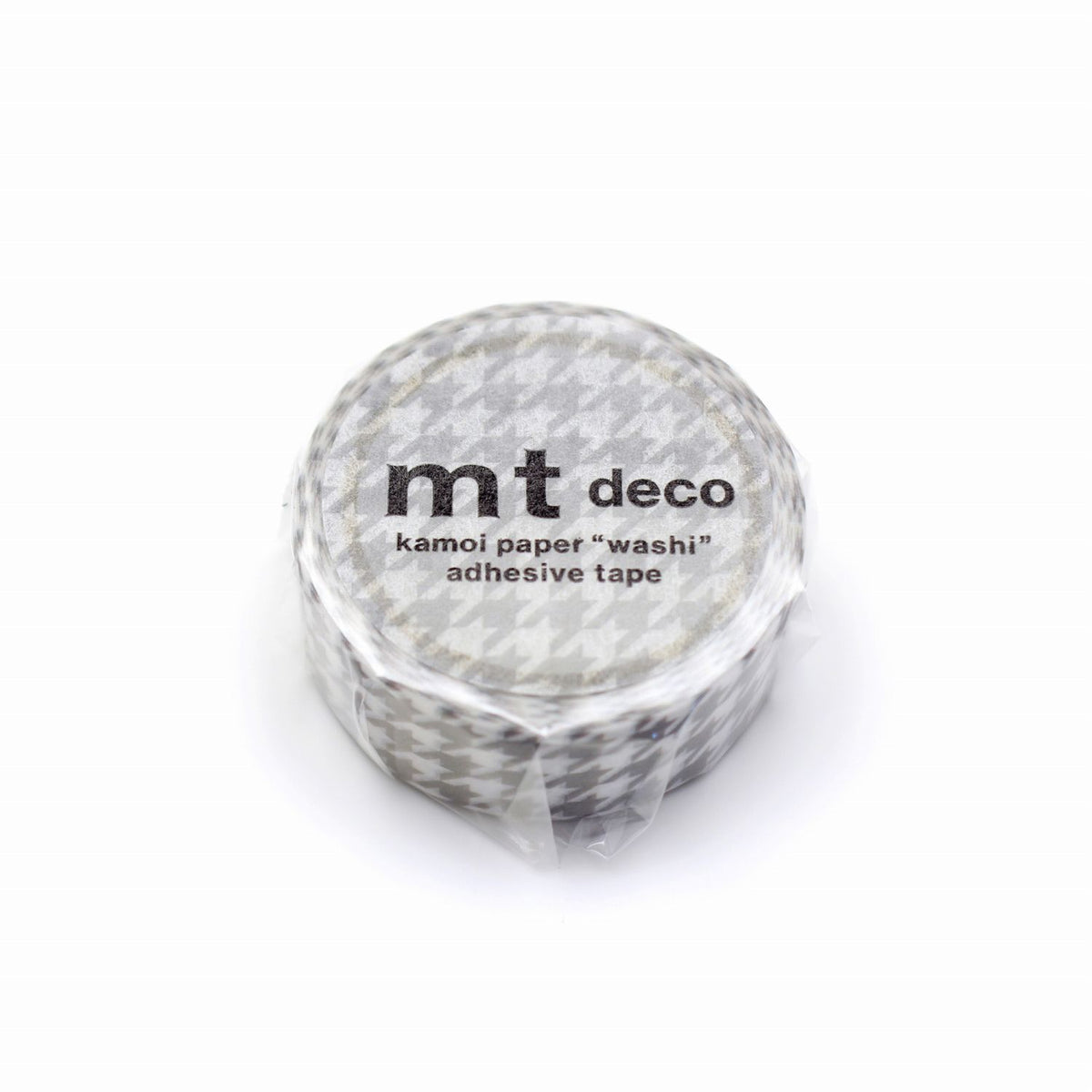 Houndstooth Gray Washi Tape | MT Tapes
